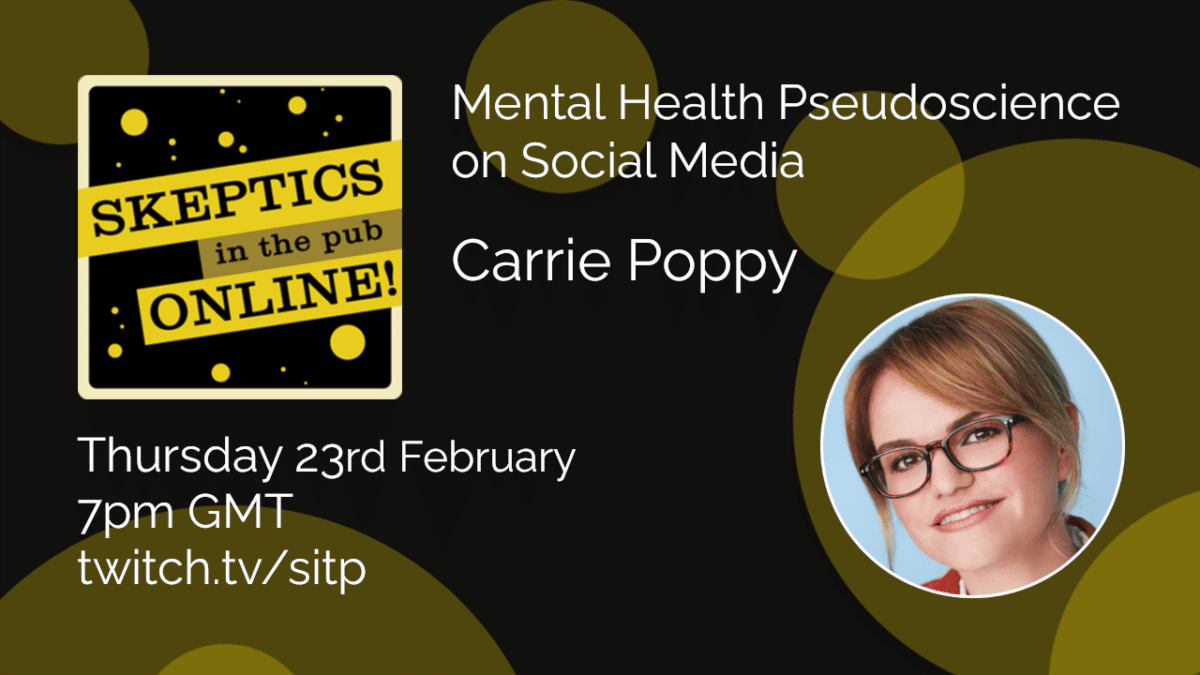 Mental Health Pseudoscience on Social Media – Carrie Poppy